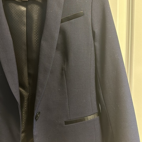 Banana Republic Two-tone Color Blazer - Size 4 - Picture 6 of 10